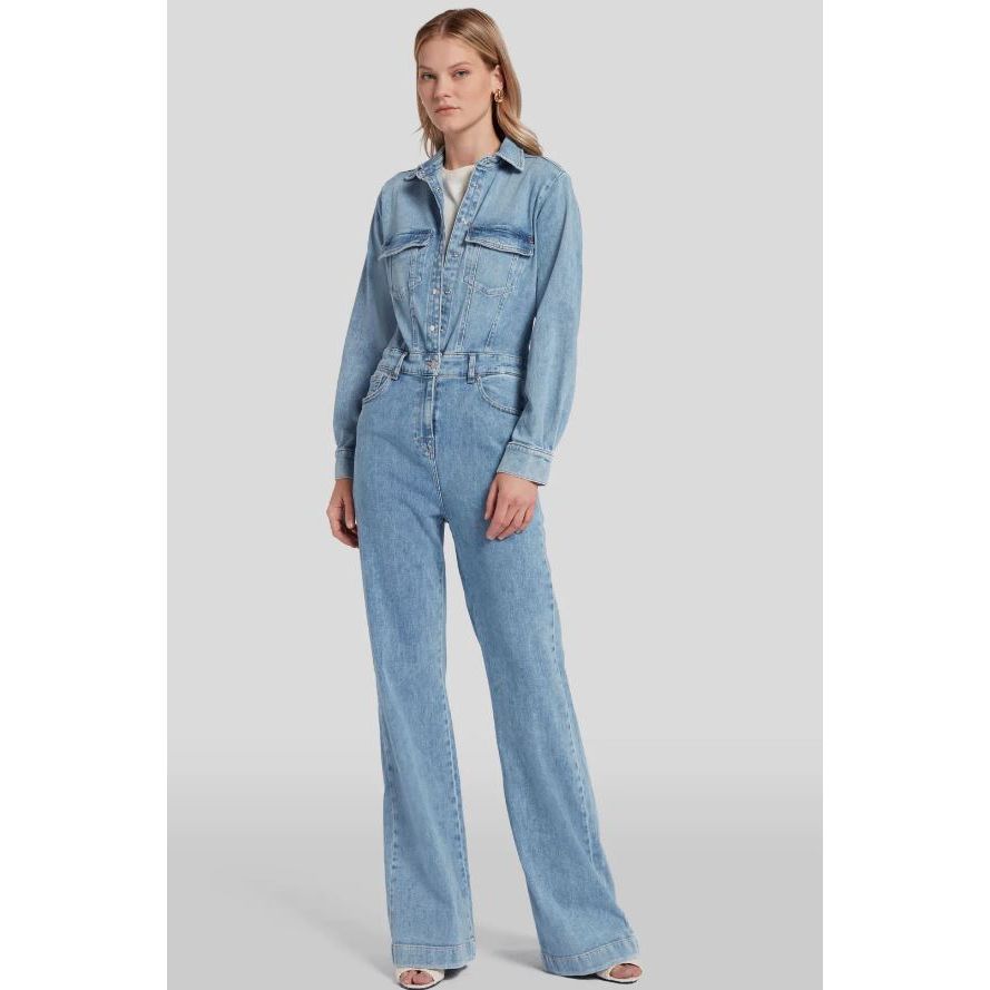 LUXE JUMPSUIT MORNING SKY