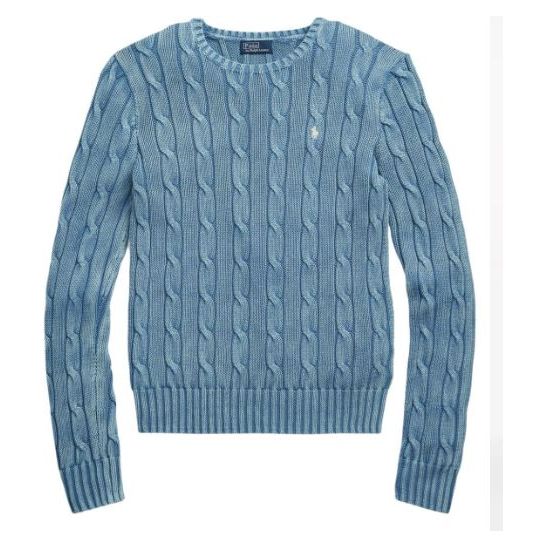 CABLE-KNIT JUMPER