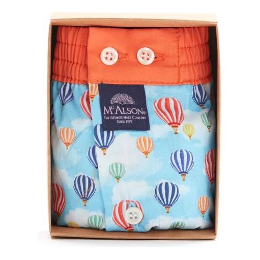 BOXER SHORT Air balloons turquoise