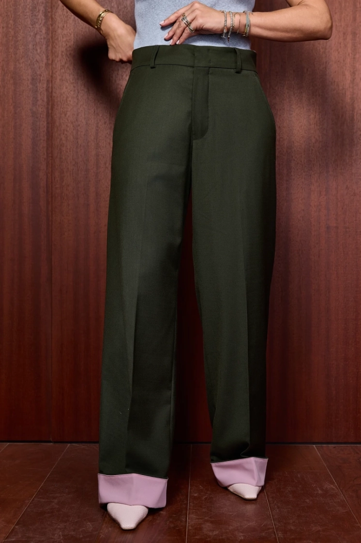 GREEN-PINK